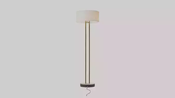 Designer floor lamp model