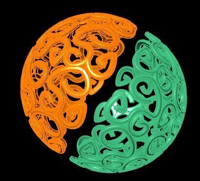 Direct Casting Ball Pendant 3D model Texture 3D print model_13