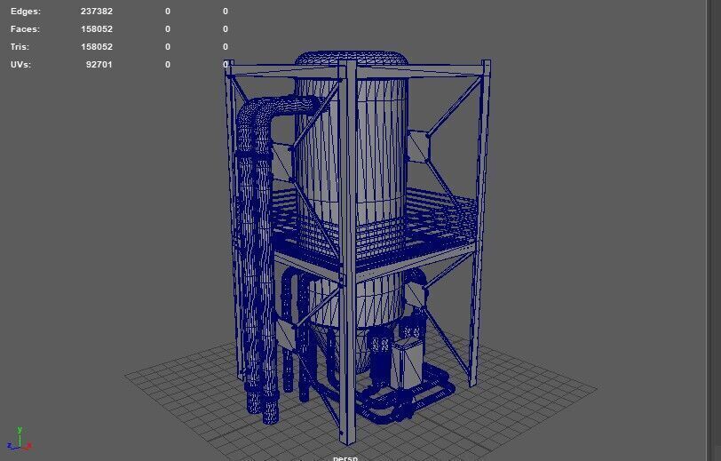 industrial tanks 3D model_13
