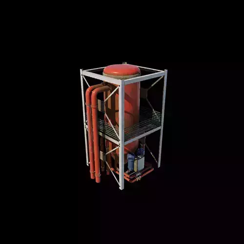 industrial tanks 3D model