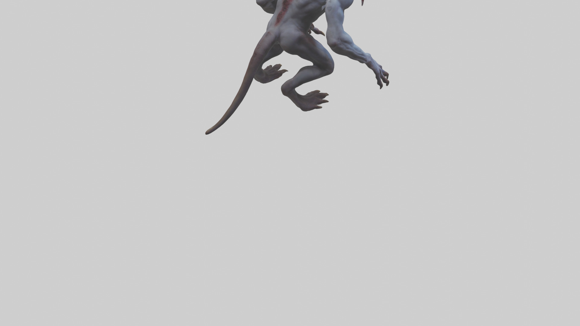 Devouring Demon model 2 Low-poly 3D model_6