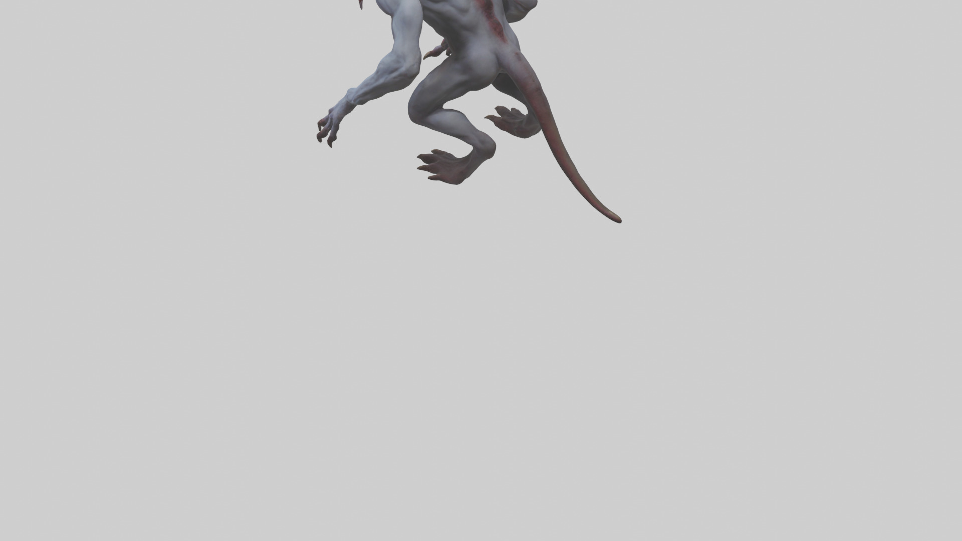 Devouring Demon model 2 Low-poly 3D model_5