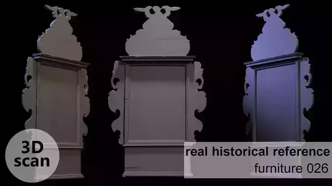 Furniture 026 wooden altar