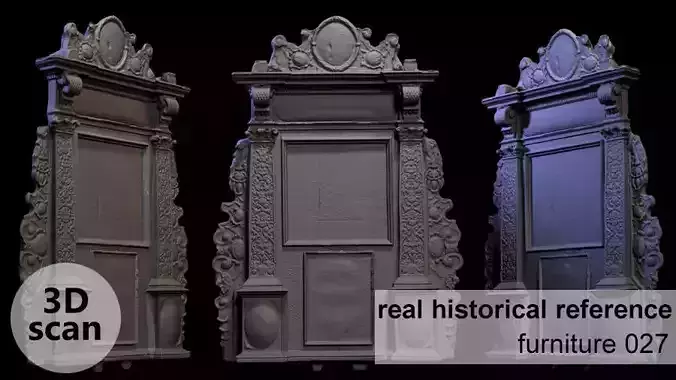 Furniture 027 wooden altar