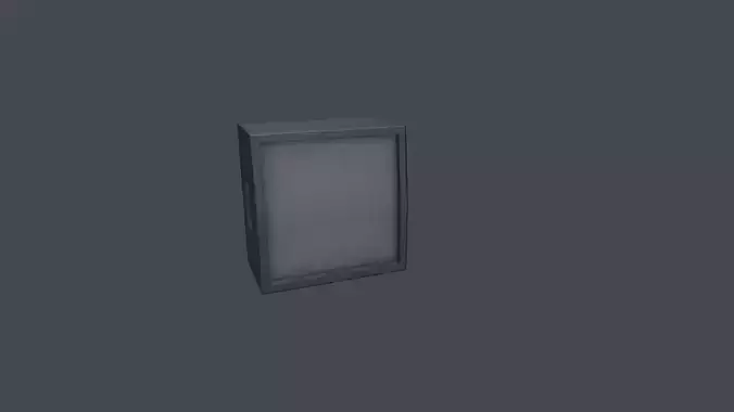 Speaker Low-poly 3D model