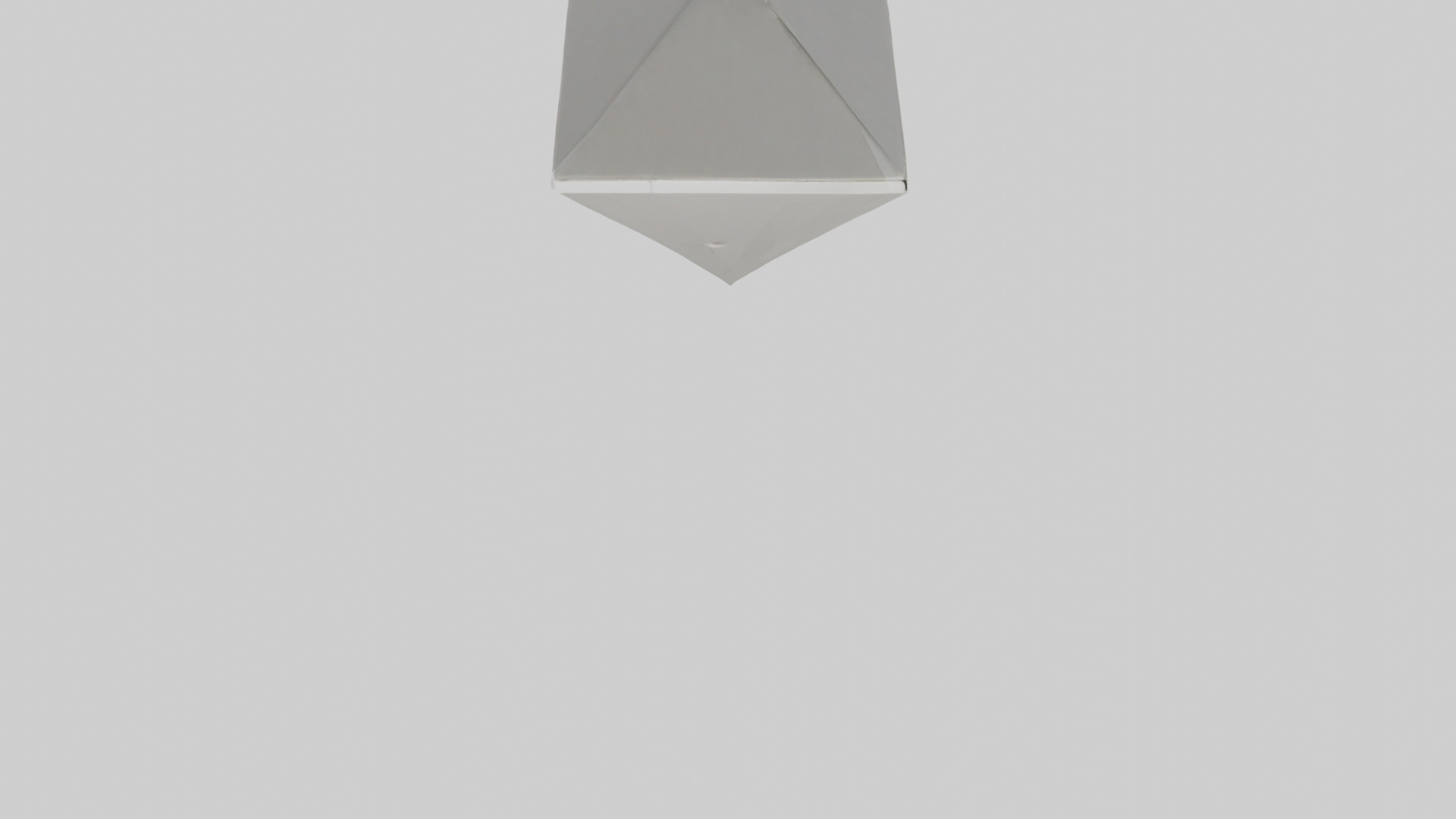 Diamond keychain model Low-poly 3D model_3