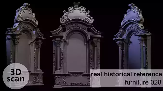 Furniture 028 wooden altar