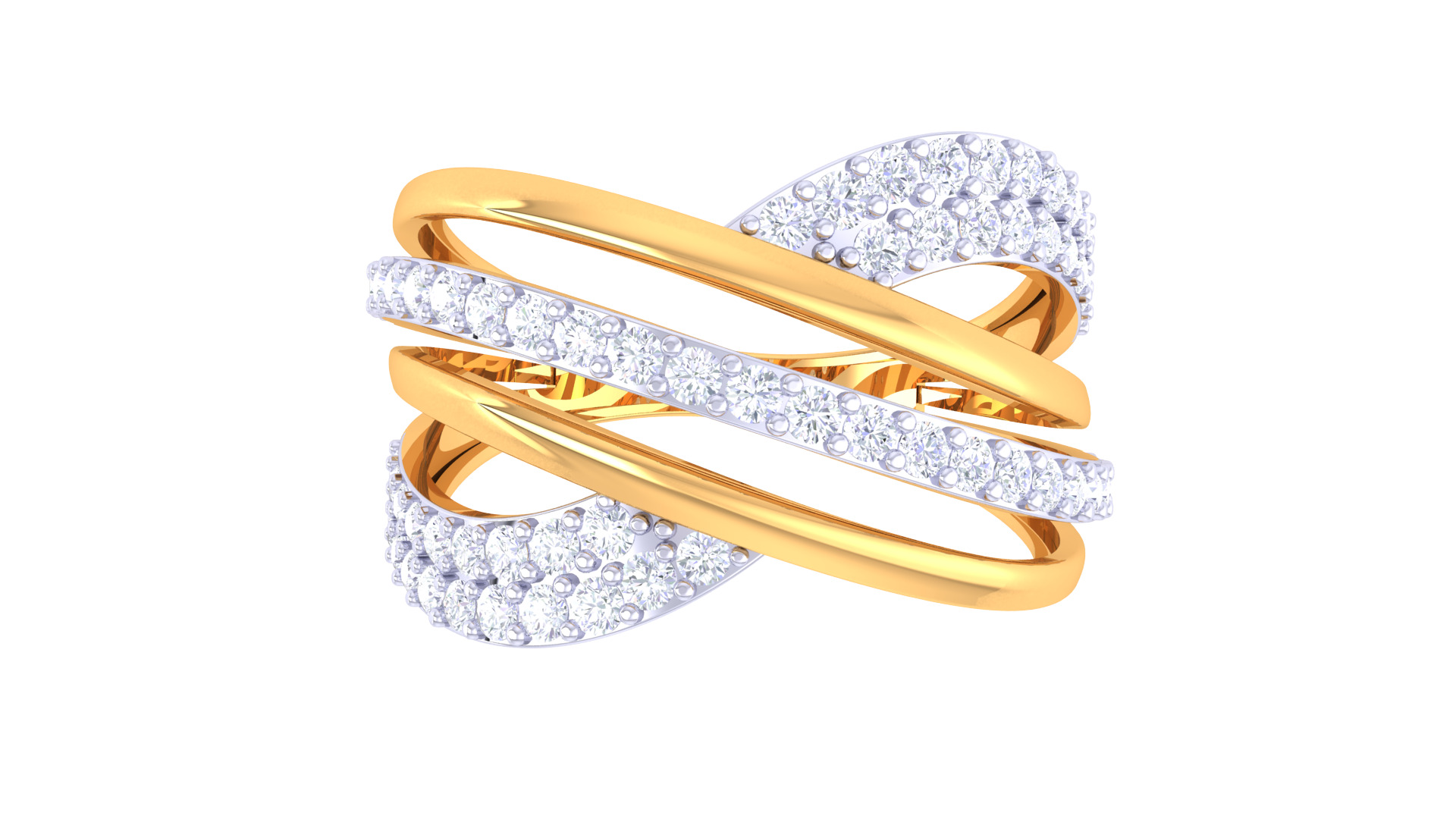   Women Ring MTL 3dm STL OBJ FBX Details 3D print model_3