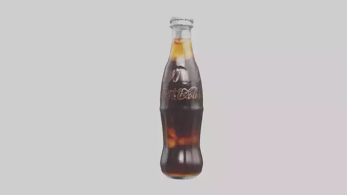 Diet cola model Low-poly 3D model 2