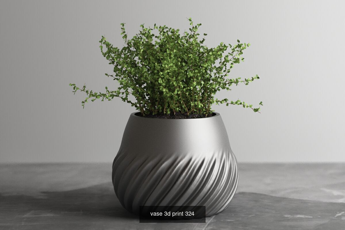 73 vase pot 3d print model huge pack 3D Model Collection_21