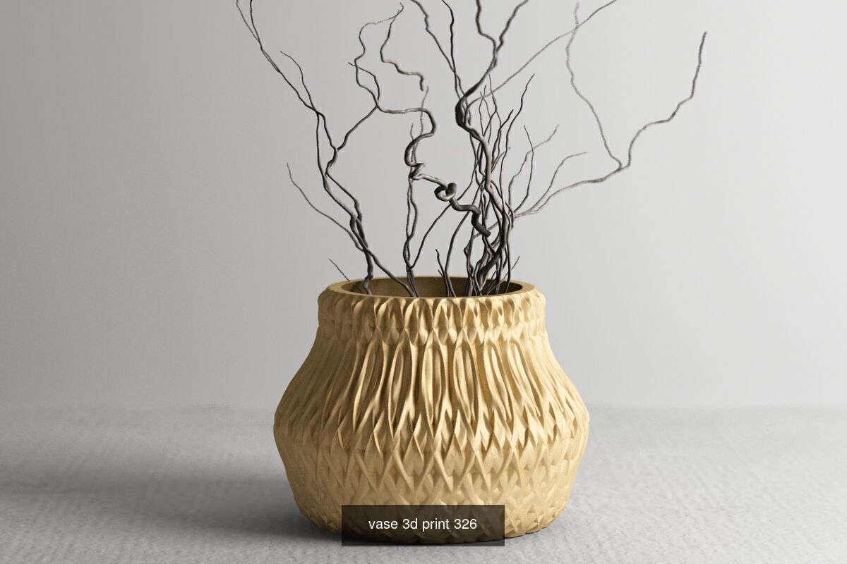 73 vase pot 3d print model huge pack 3D Model Collection_19