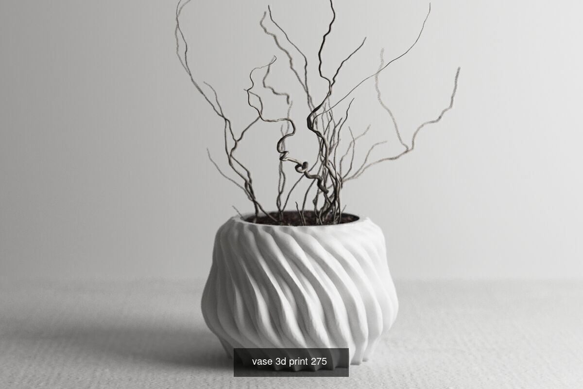 73 vase pot 3d print model huge pack 3D Model Collection_57