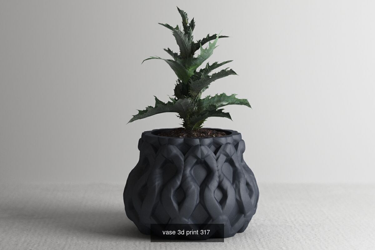 73 vase pot 3d print model huge pack 3D Model Collection_27