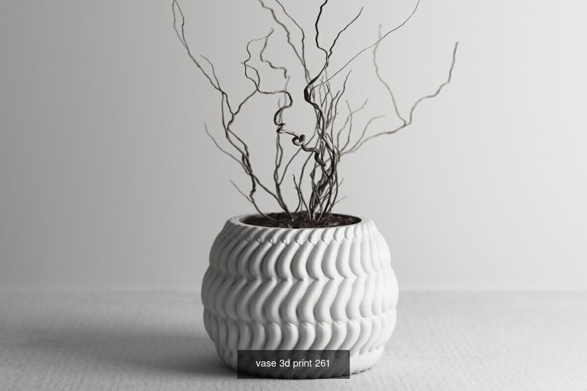 73 vase pot 3d print model huge pack 3D Model Collection_70