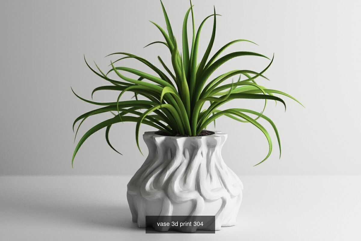 73 vase pot 3d print model huge pack 3D Model Collection_37