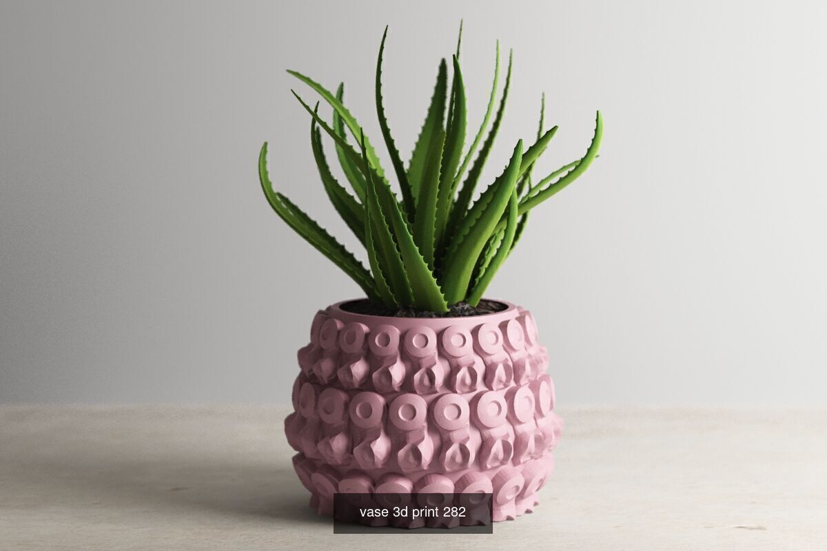 73 vase pot 3d print model huge pack 3D Model Collection_50