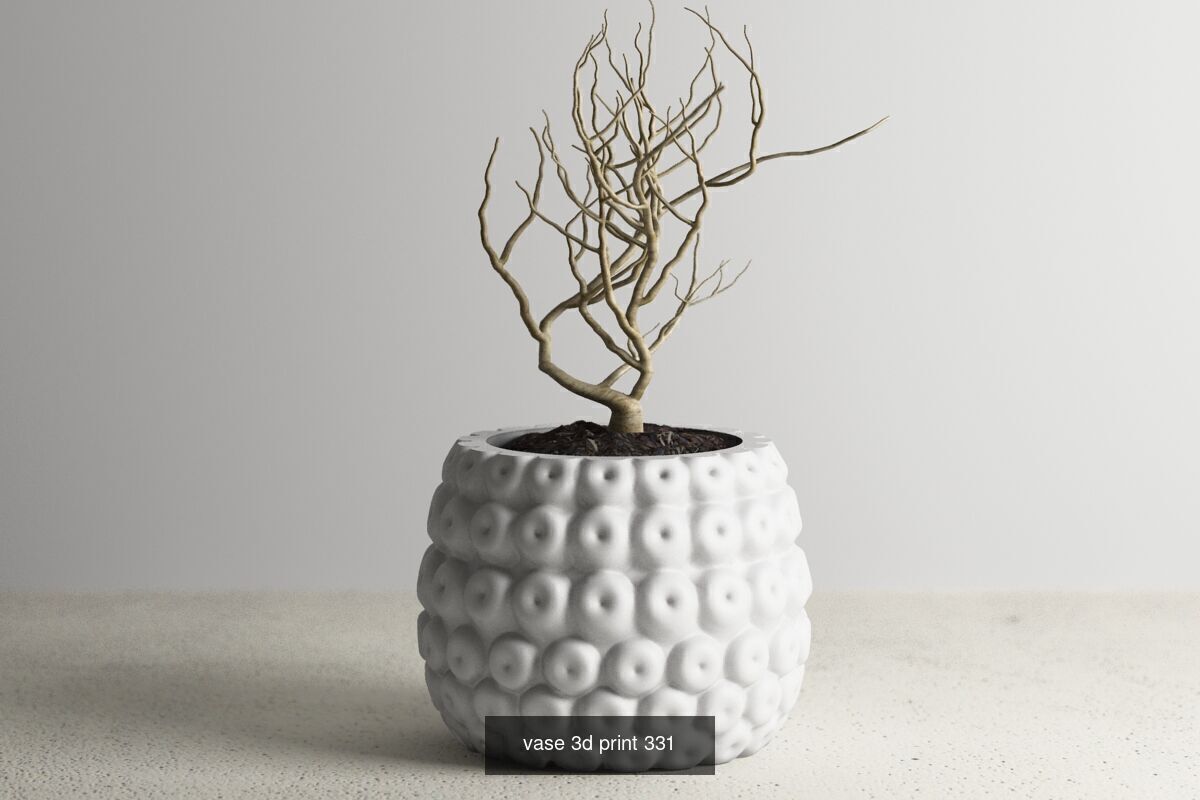 73 vase pot 3d print model huge pack 3D Model Collection_15