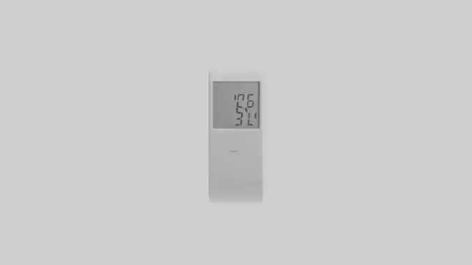 Digital Alarm Wall Clock model