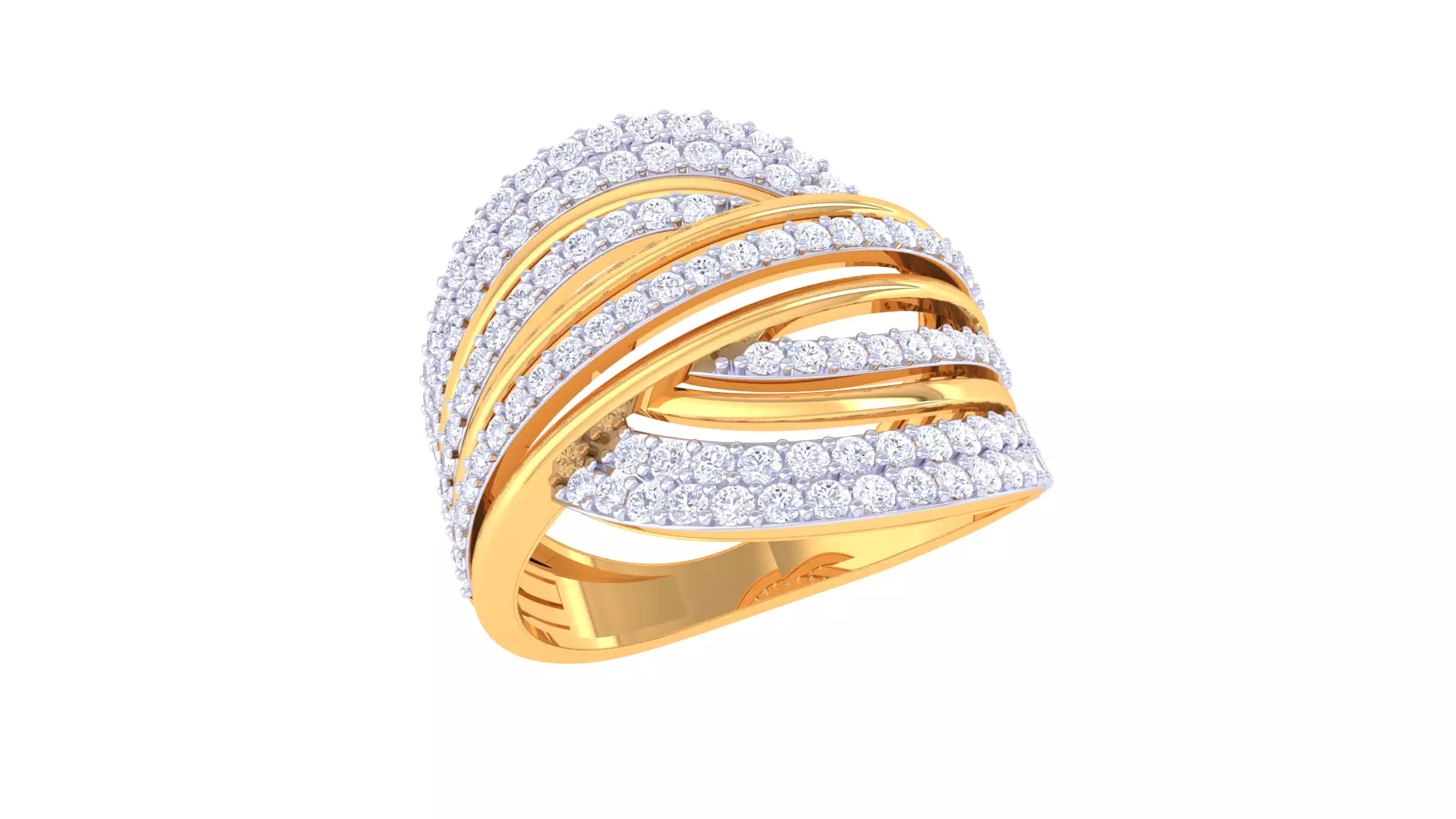   Women Ring MTL 3dm STL OBJ FBX Details 3D print model_0