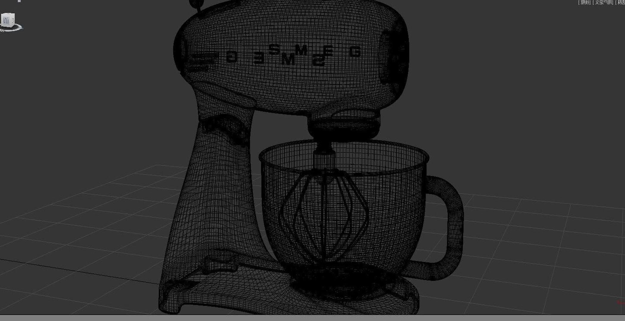 decoration Bathroom Modern monomer mixer 3D model_6