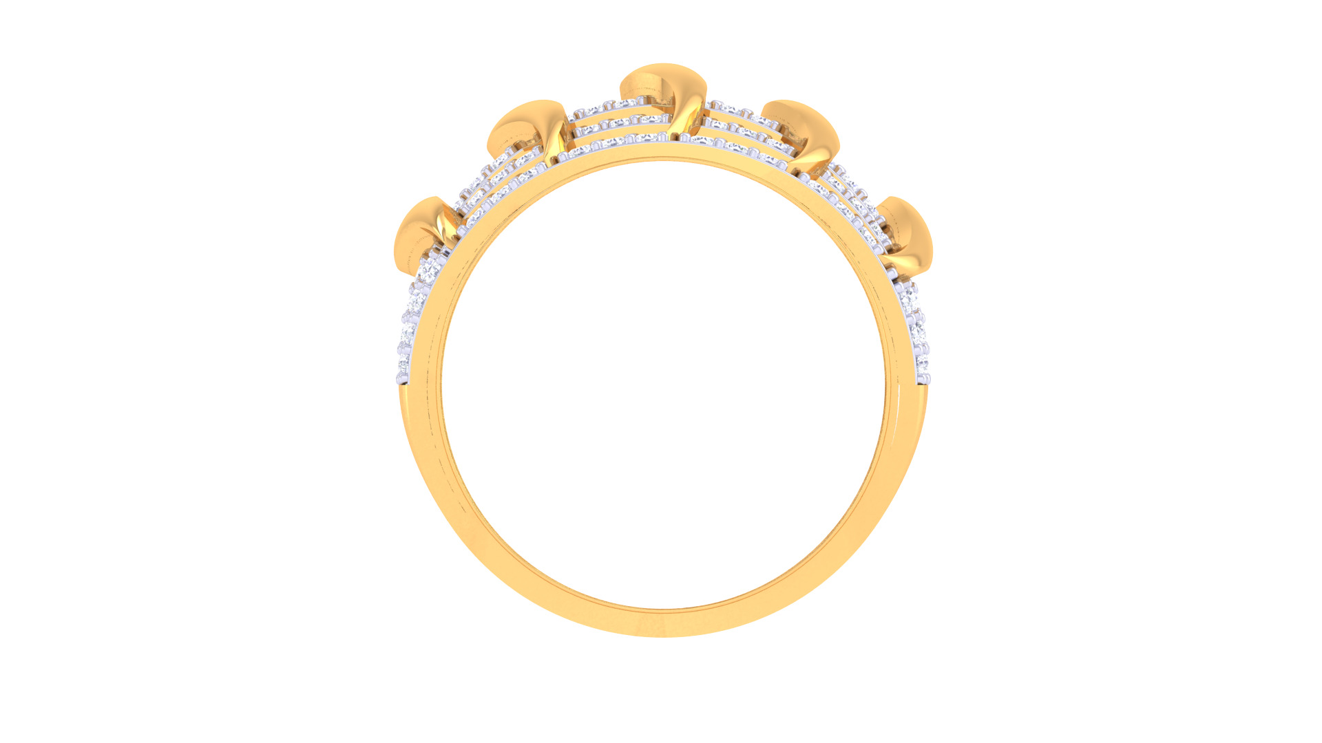 Women Ring MTL 3dm STL OBJ FBX Details 3D print model_4