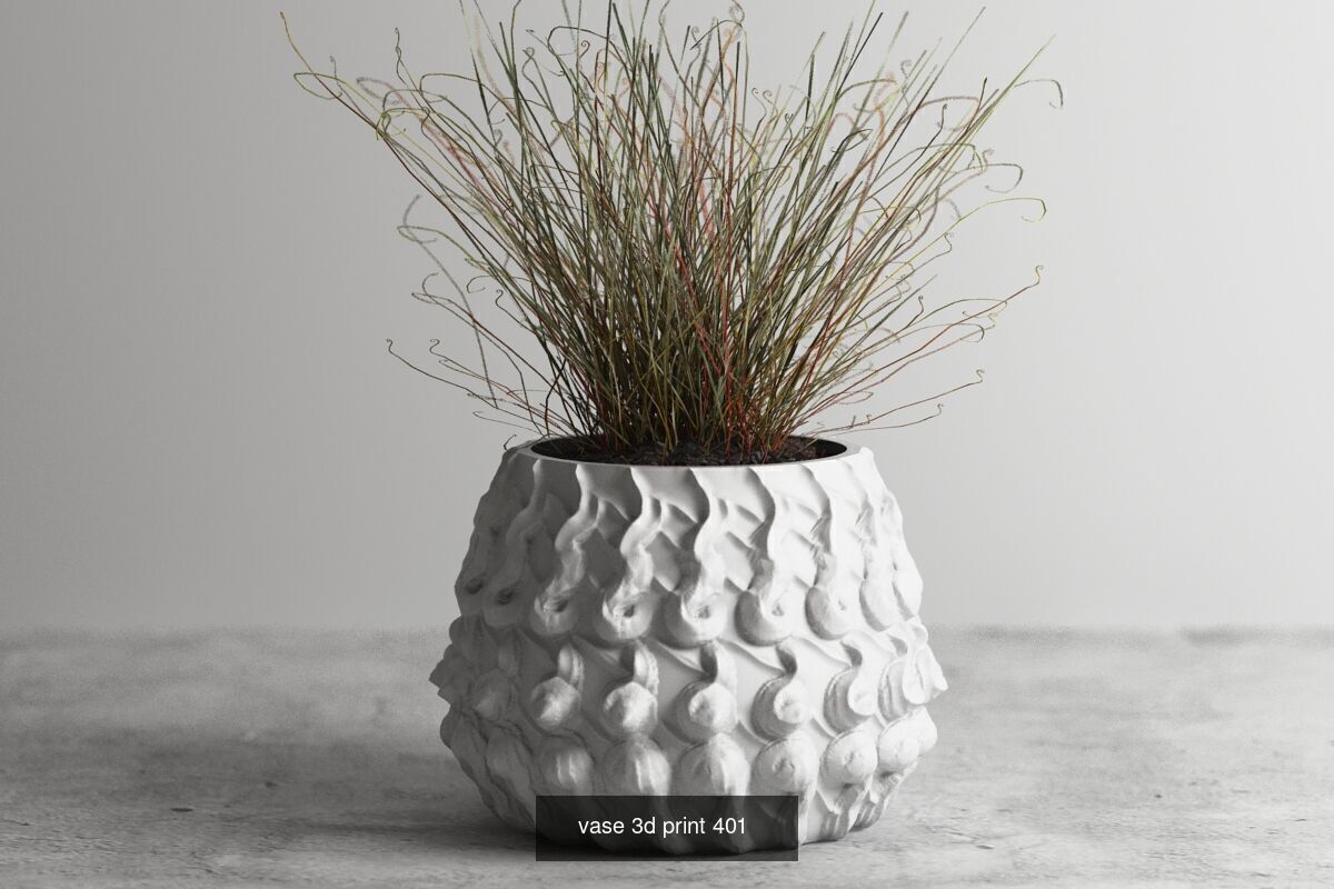 95 vase pot 3d print models huge pack 3D Model Collection_41