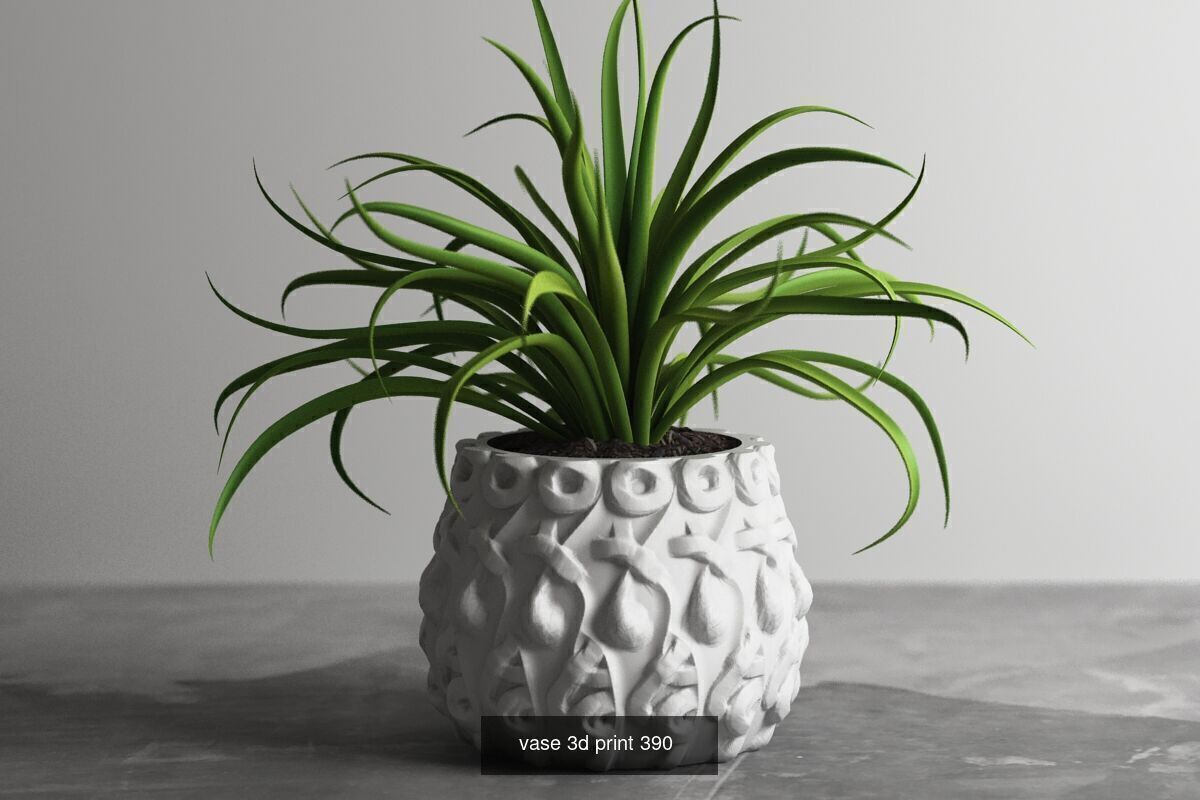 95 vase pot 3d print models huge pack 3D Model Collection_52