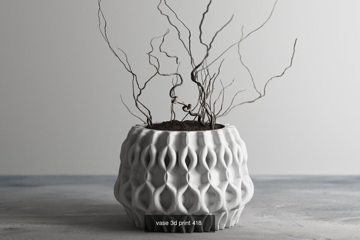 95 vase pot 3d print models huge pack 3D Model Collection_27