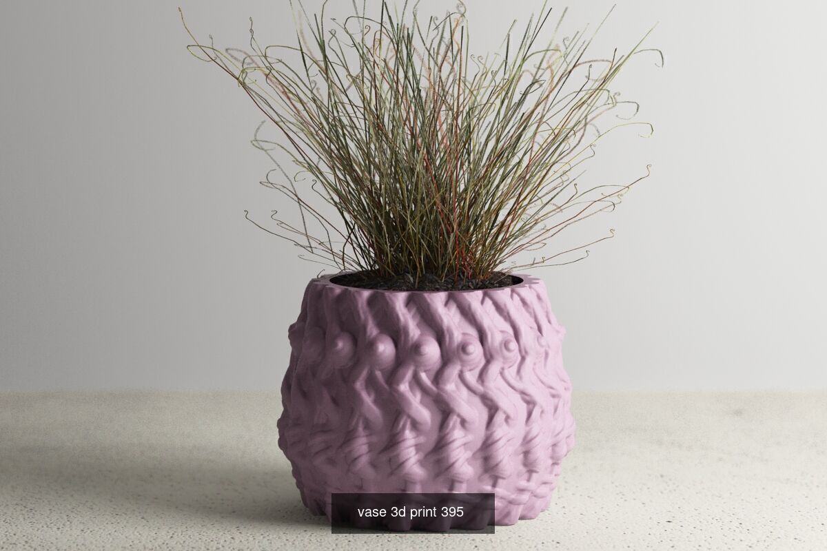 95 vase pot 3d print models huge pack 3D Model Collection_47