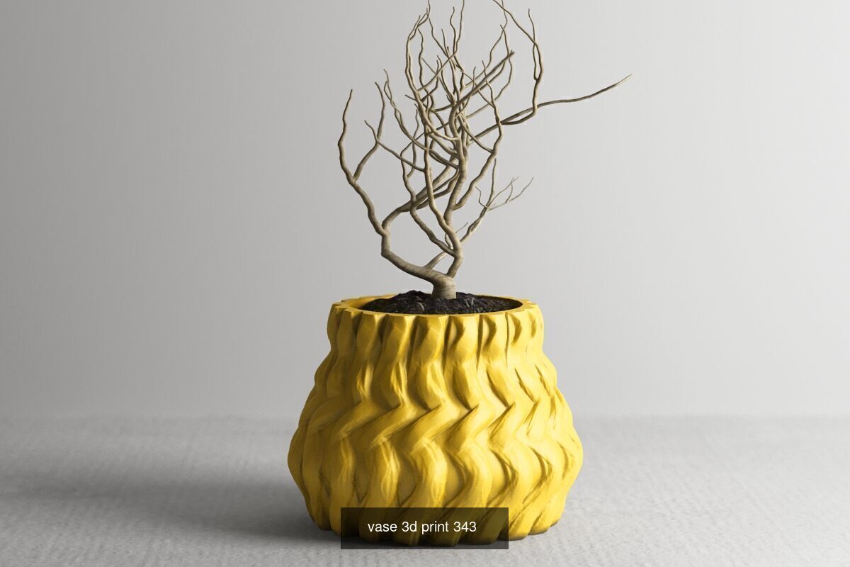 95 vase pot 3d print models huge pack 3D Model Collection_99