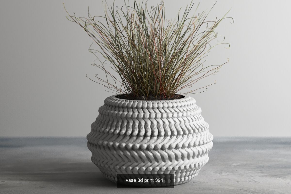 95 vase pot 3d print models huge pack 3D Model Collection_48