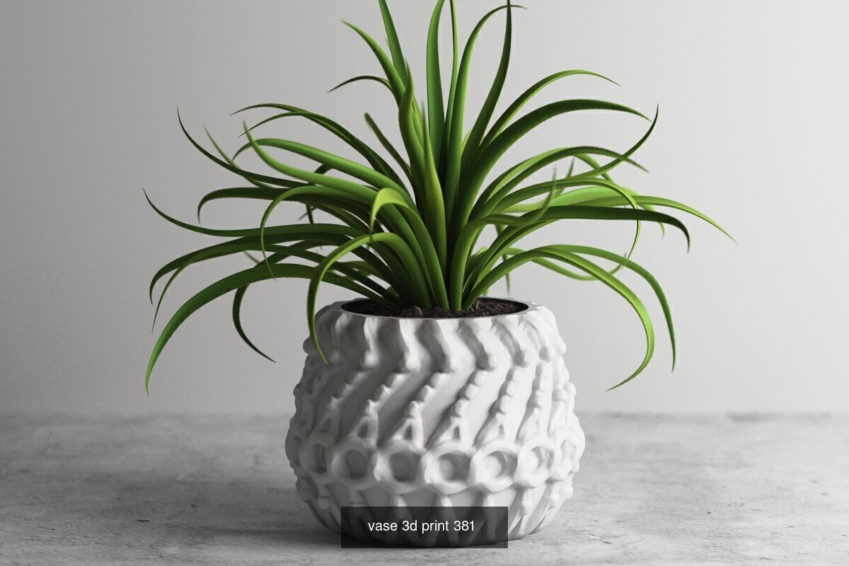 95 vase pot 3d print models huge pack 3D Model Collection_61