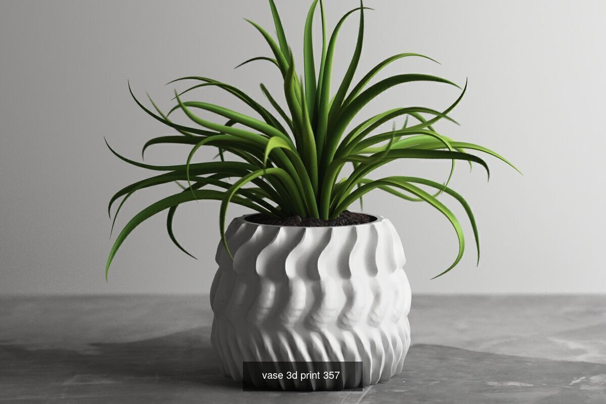 95 vase pot 3d print models huge pack 3D Model Collection_85
