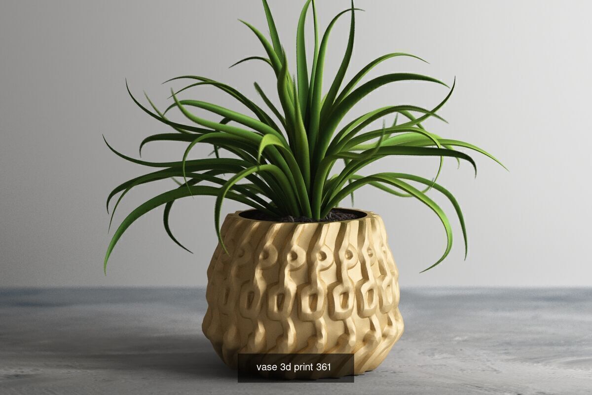95 vase pot 3d print models huge pack 3D Model Collection_81