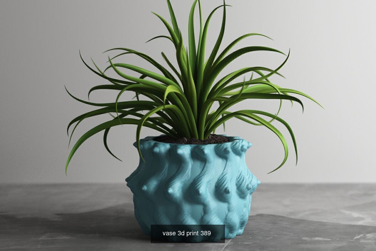 95 vase pot 3d print models huge pack 3D Model Collection_53