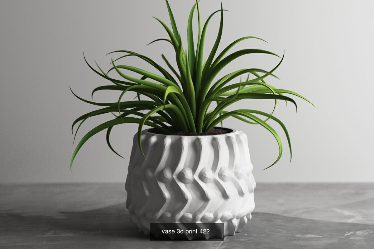 95 vase pot 3d print models huge pack 3D Model Collection_23