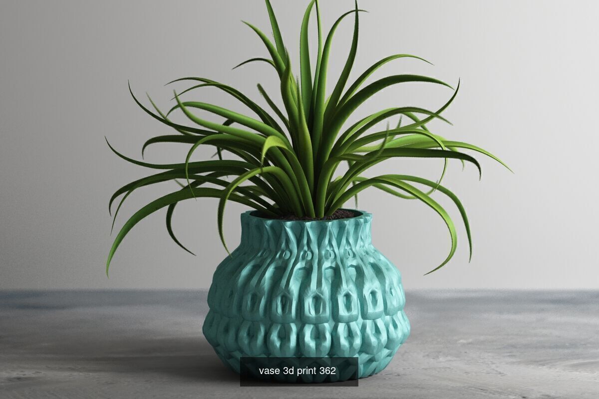 95 vase pot 3d print models huge pack 3D Model Collection_80