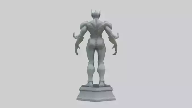 Digital Giant statue model