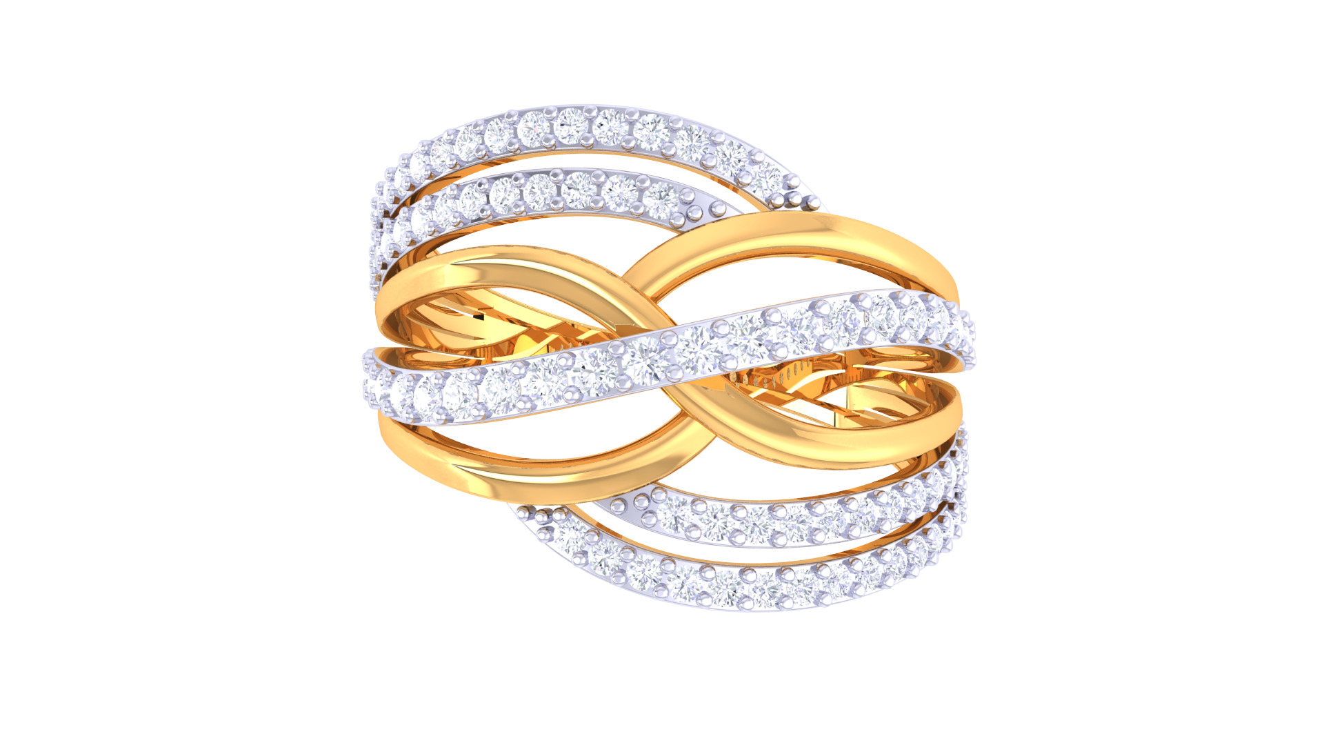   Women Ring MTL 3dm STL OBJ FBX Details 3D print model_3