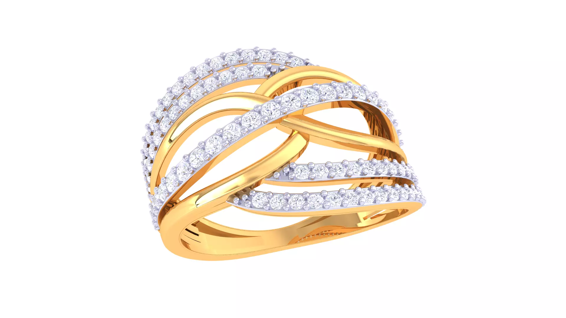   Women Ring MTL 3dm STL OBJ FBX Details 3D print model_0