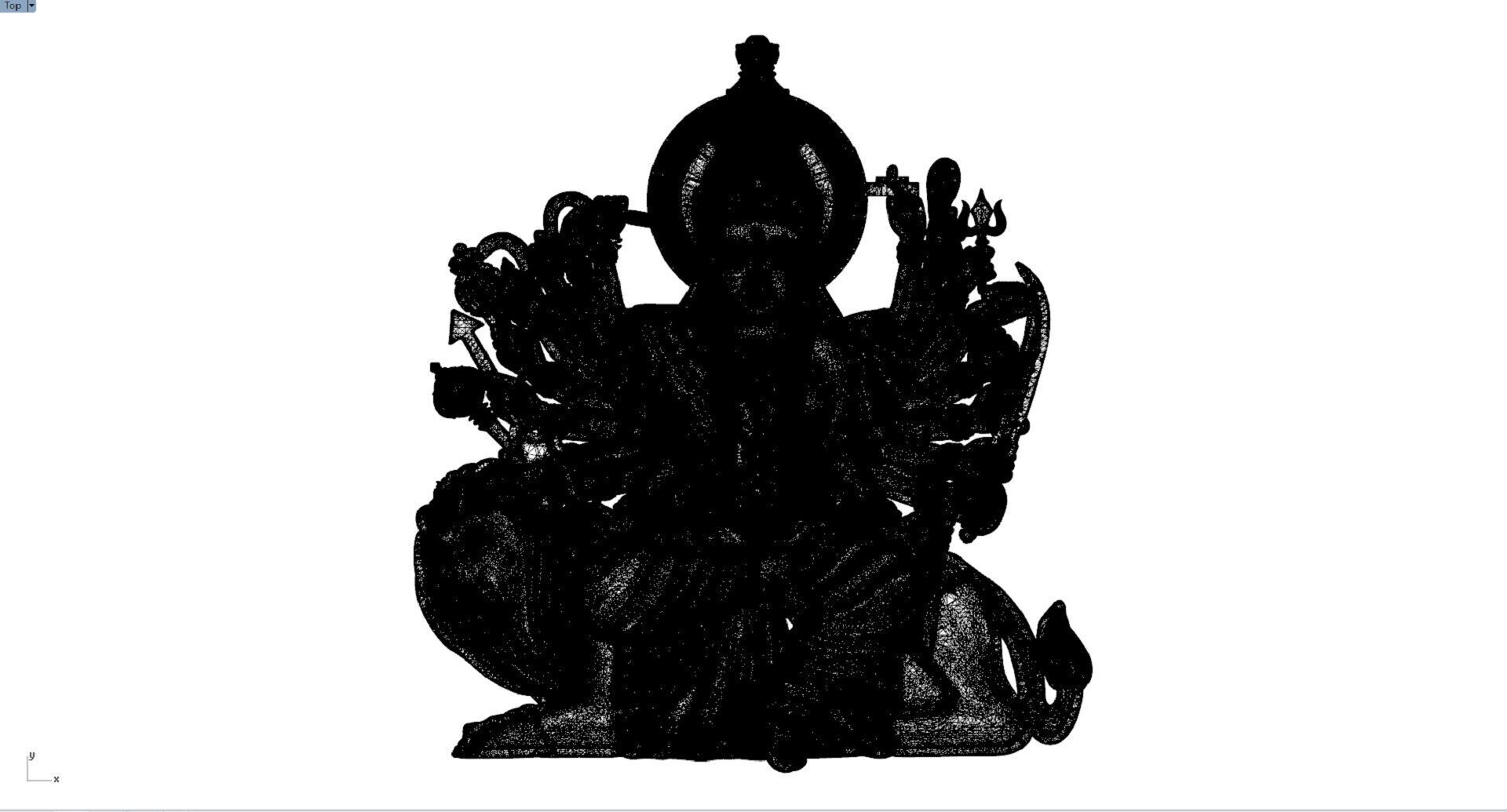 DURGA MATA 3D print model_10