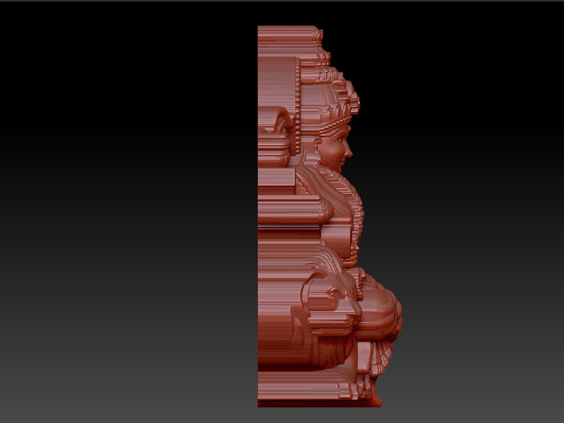 DURGA MATA 3D print model_7