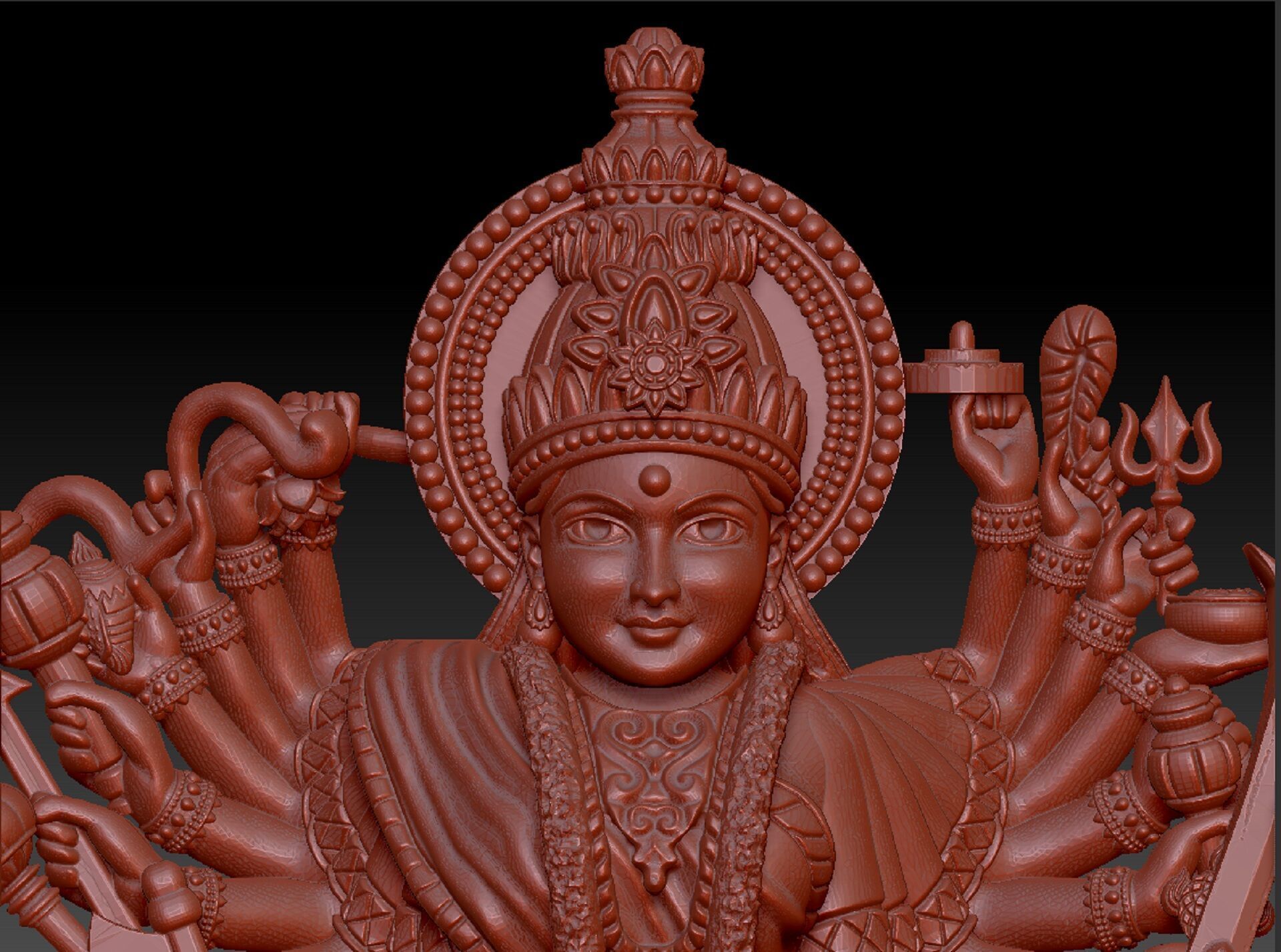 DURGA MATA 3D print model_8