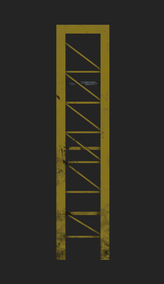 Container Stacking Racks Low-poly 3D model_9