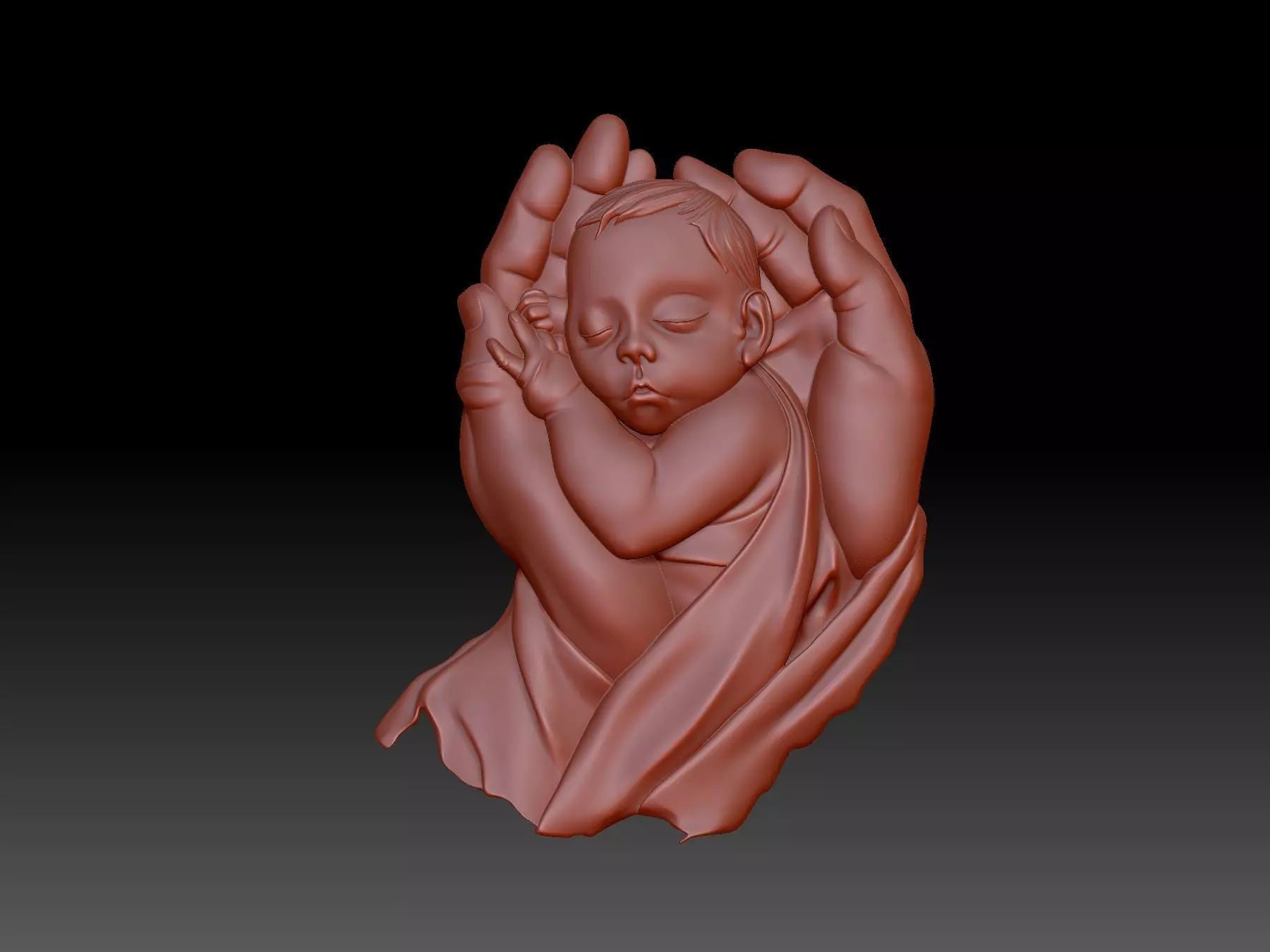 Family 3D print model