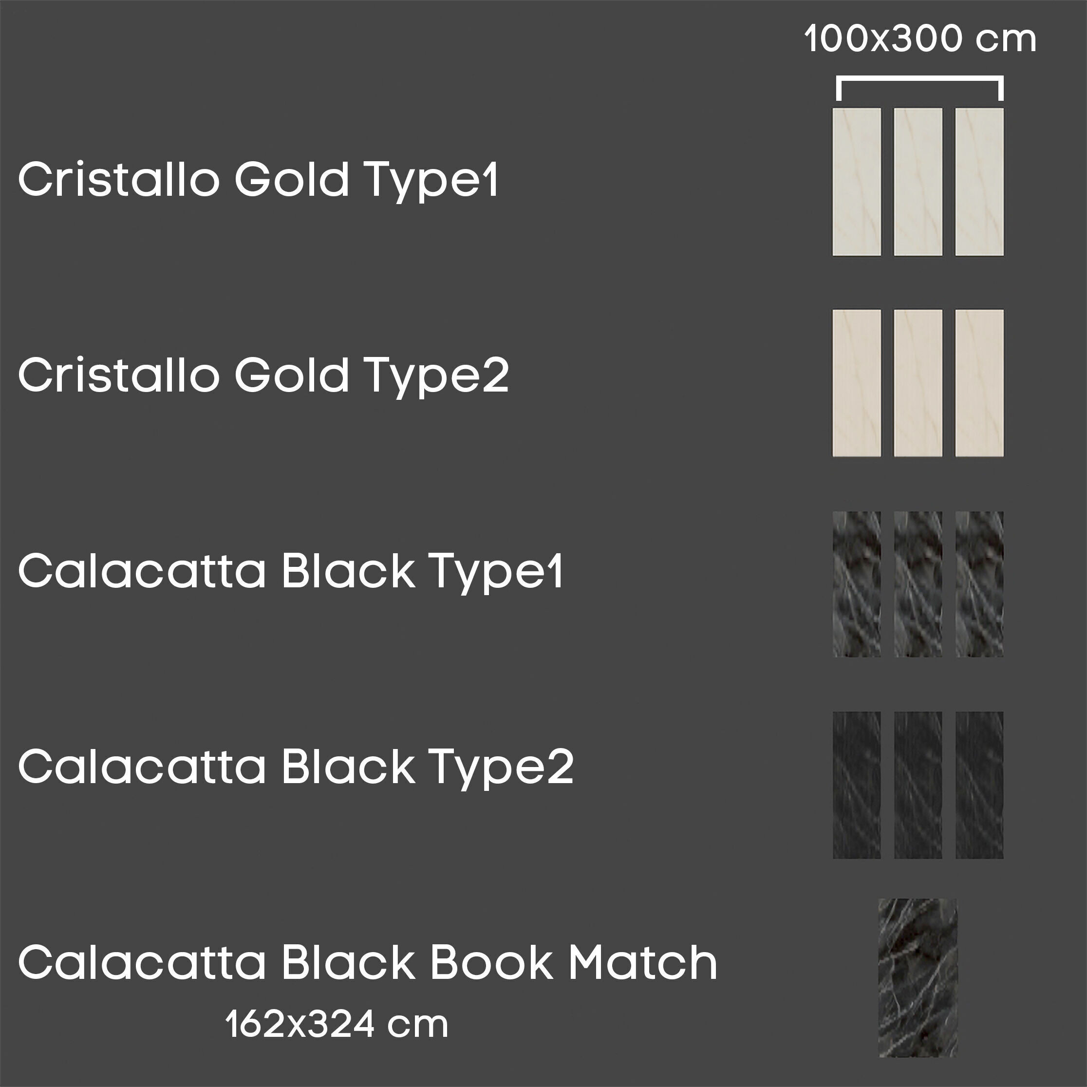 Laminam Diamond Tile Set - 4 in 1 - Marble Style Textures Texture_5