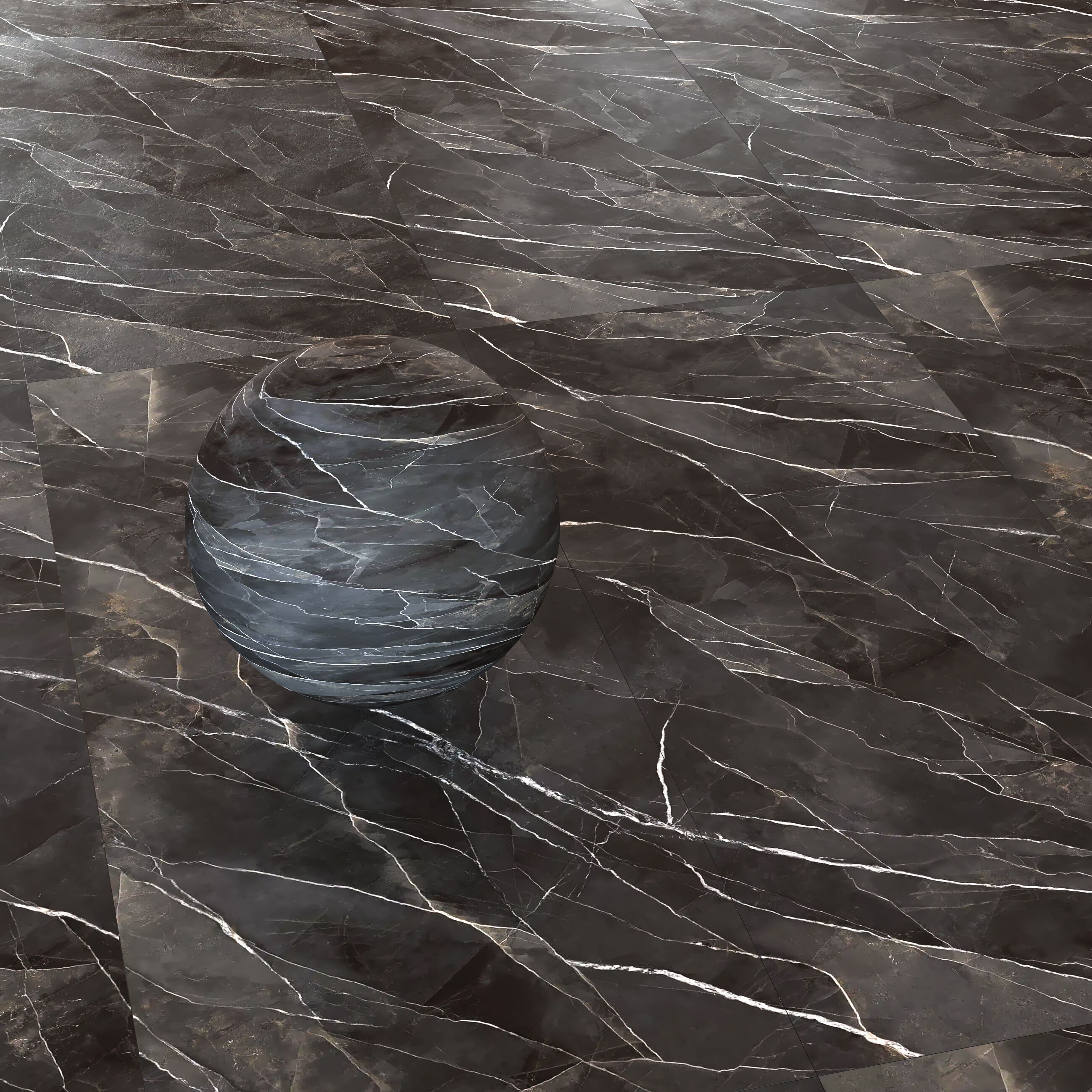 Laminam Diamond Tile Set - 4 in 1 - Marble Style Textures Texture_4