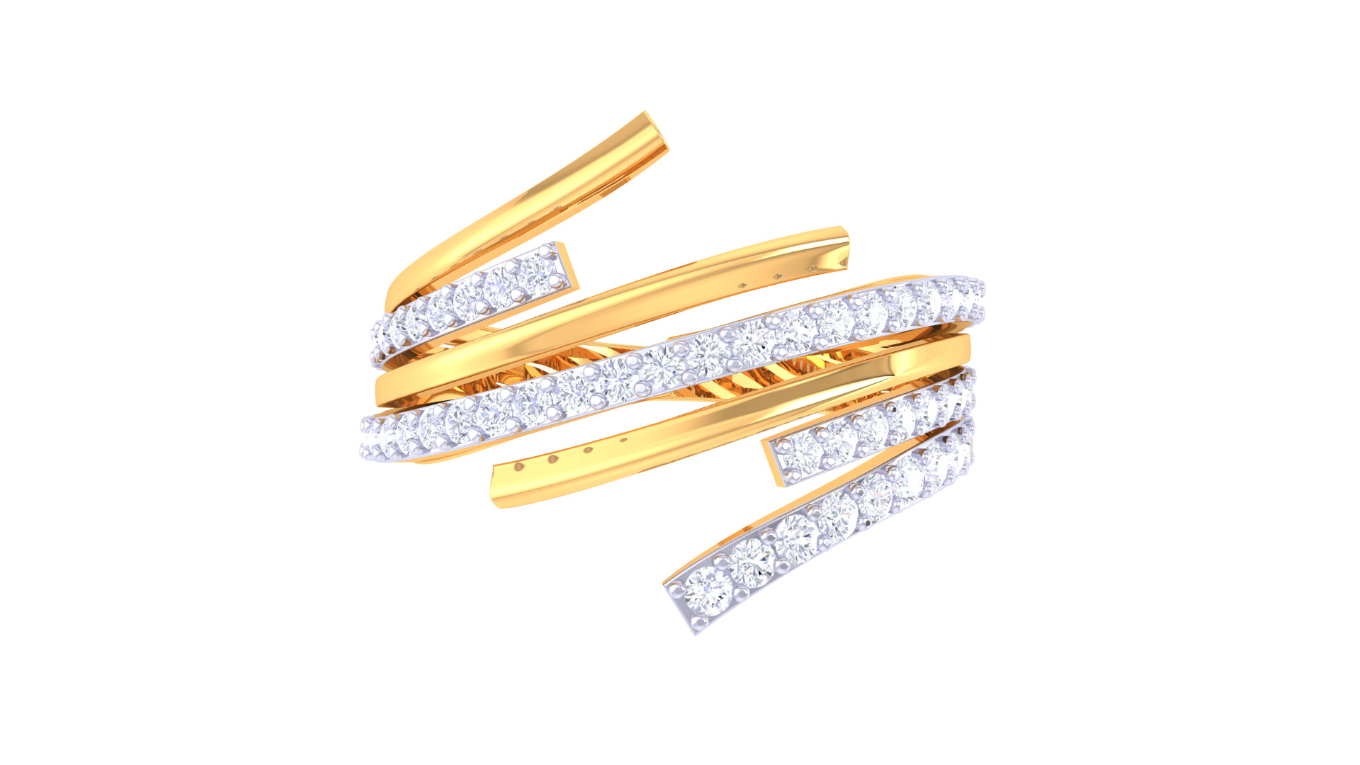   Women Ring MTL 3dm STL OBJ FBX Details 3D print model_3