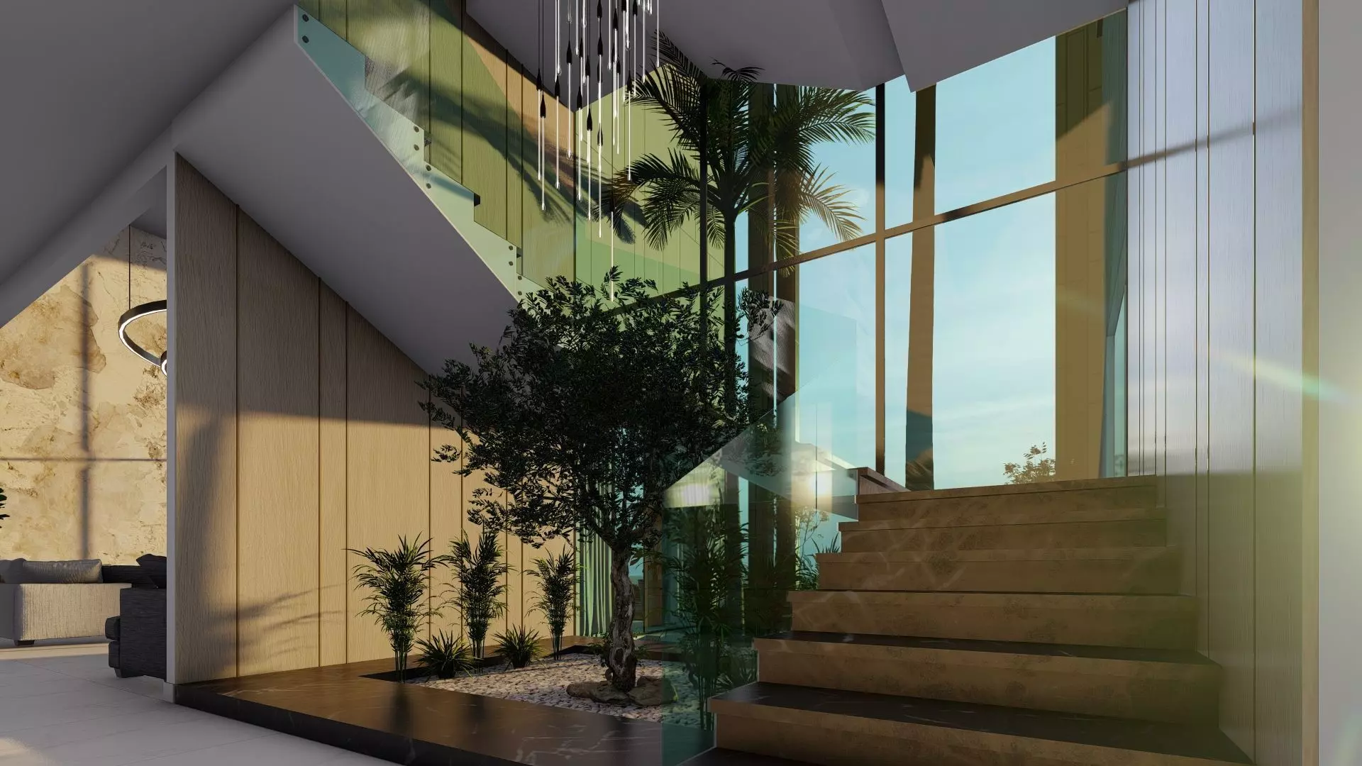 NEO Villa Exterior Design and Interior  3D model_41