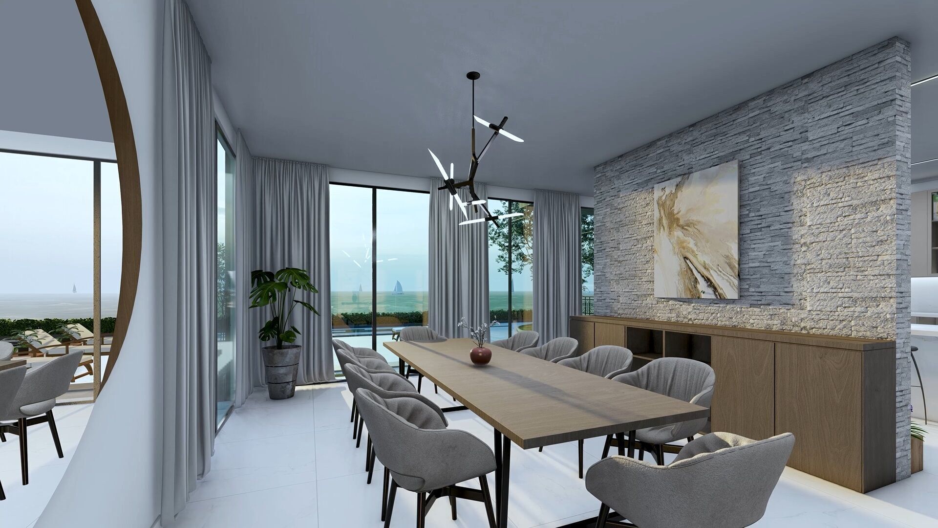 NEO Villa Exterior Design and Interior  3D model_10